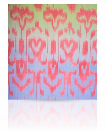 Палантин Женский S-IKKAT/BEIGE.BLUE